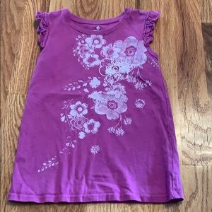 💕3 for $10💕Girls pink floral tank